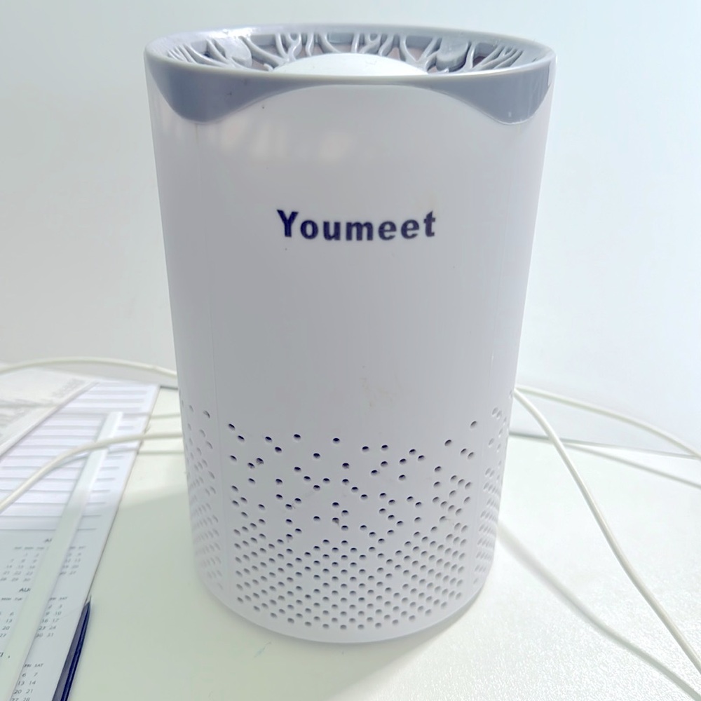 Air Purifier,Youmeet Air Cleaner with Night Light,Low noise Portable